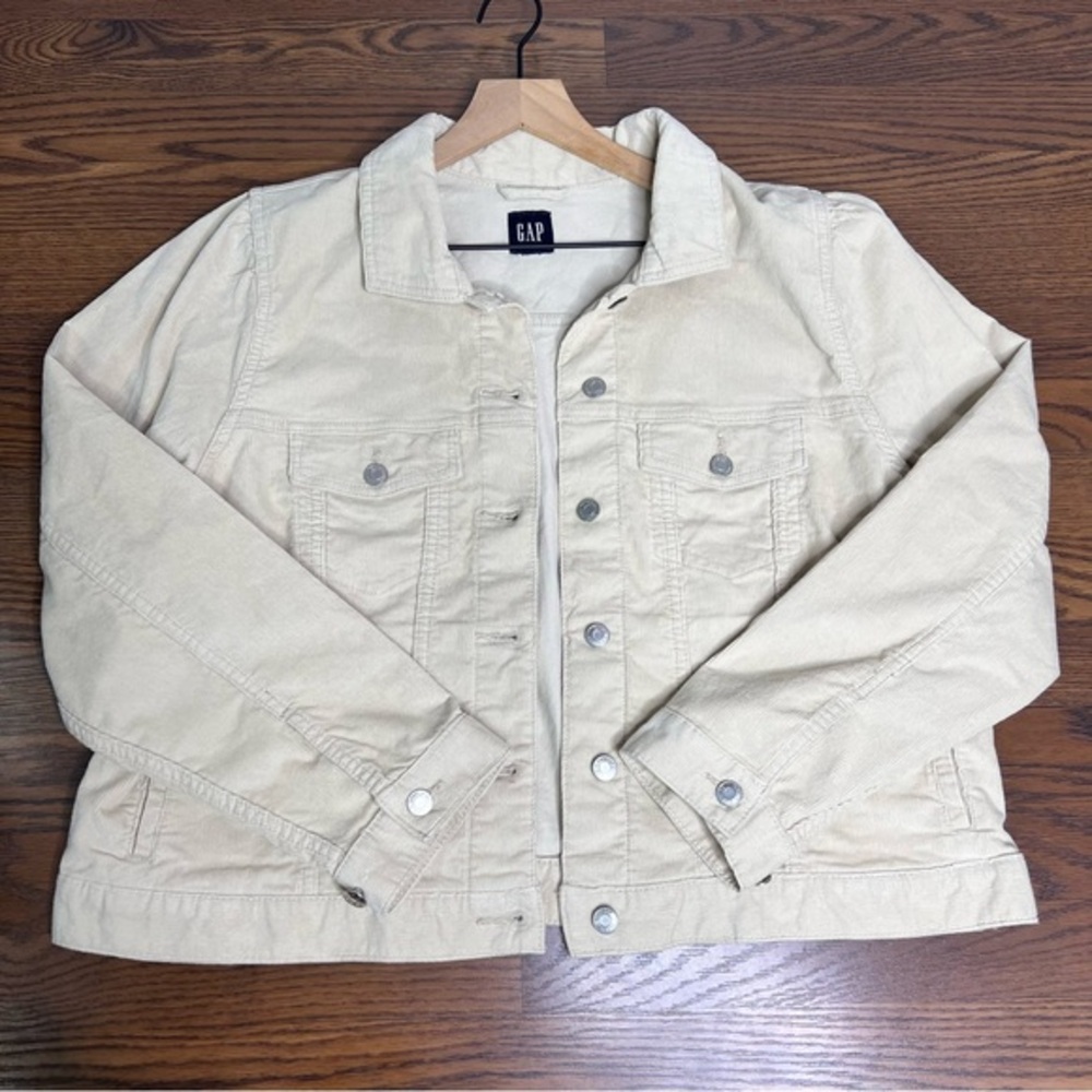 GAP Corduroy Jacket in Cream size XXL